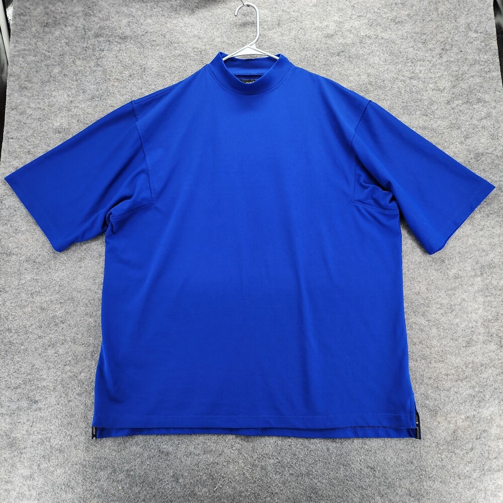 Footjoy Shirt Mens XL Short Sleeve Blue